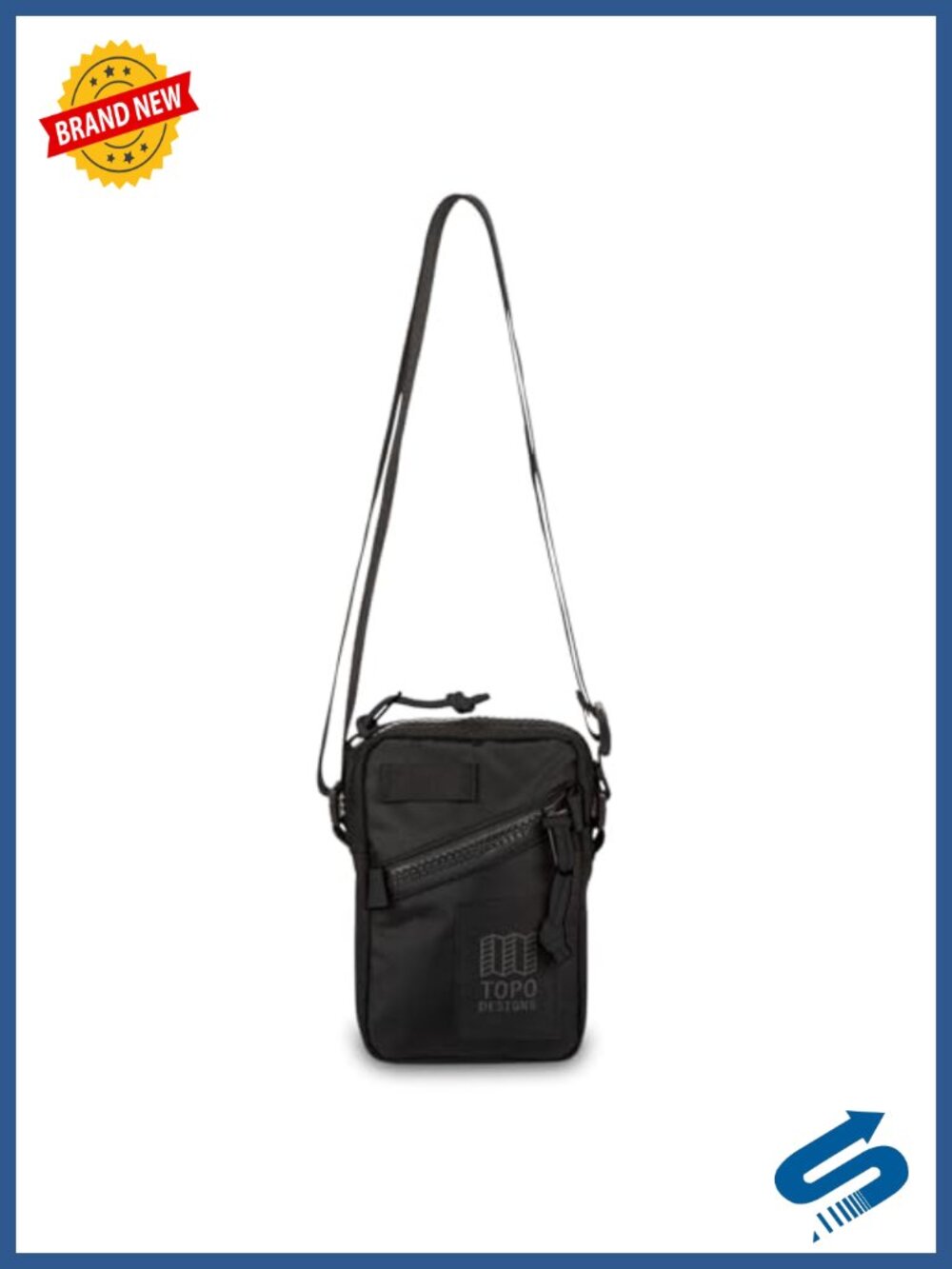 Recycled Nylon Mini Shoulder Bag Crossbody Fanny Pack Adjustable